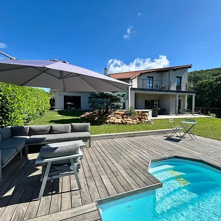 Between Pool & Forest - Air Conditioning Vila Limonest
