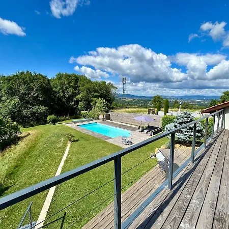 Between Pool & Forest - Air Conditioning Villa Limonest